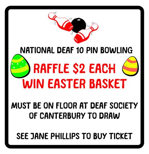 deaf society raffle|Be in it to WIN it. .